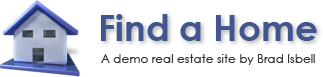 Find a Home - A real estate demo site by Brad Isbell